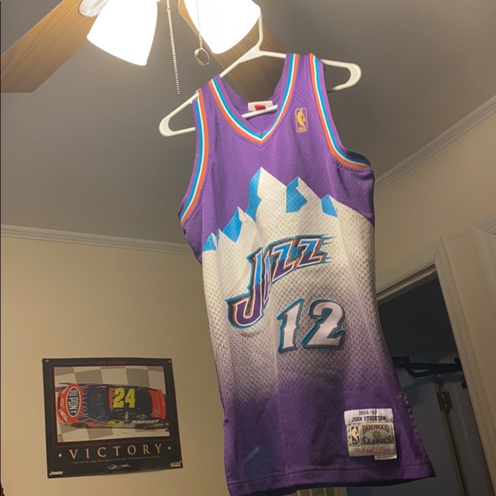 John Stockton Throwback jersey